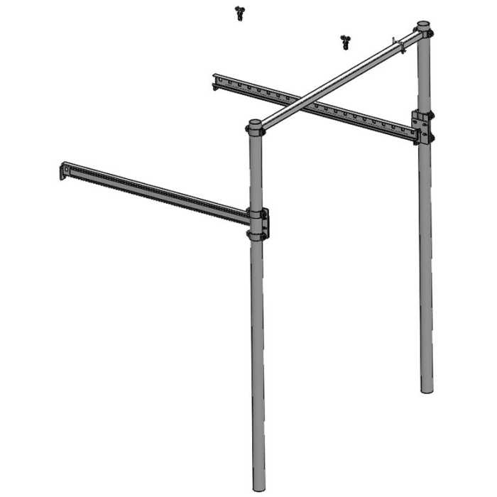 Module extension pour couloir de poussée motorisé