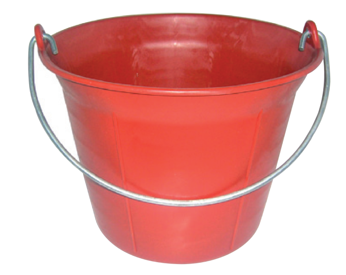 Seau mangeoire en PVC souple et durable 11 litres