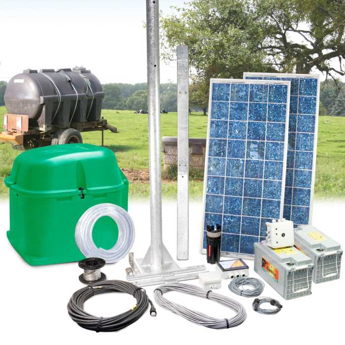 POMPE SOLAIRE AUTONOME SOLAR-FLOW "STOCKAGE" 24 V