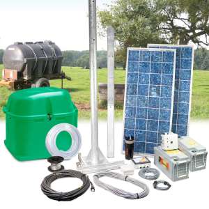 Photo de POMPE SOLAIRE AUTONOME SOLAR-FLOW &quot;STOCKAGE&quot; 24 V