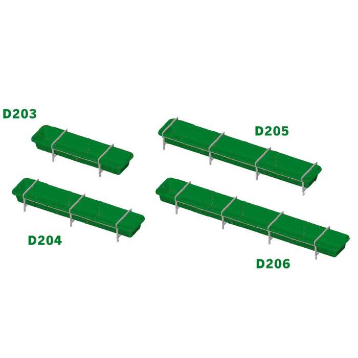 AUGE MODULAIRE PE COMPLÈTE DE 4 M