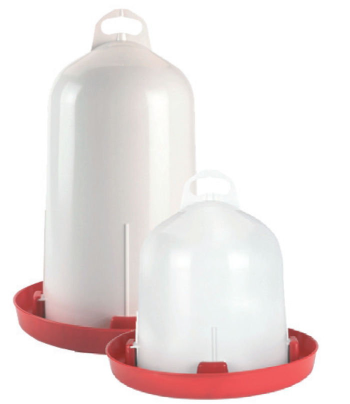 Abreuvoirs double PVC professionnelle 6 litres