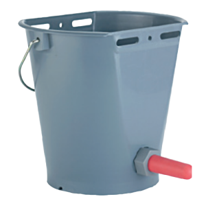 Photo de Seau plastique ovale cylindrique