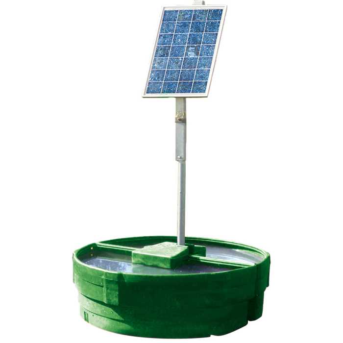 ABREUVOIR À POMPE SOLAIRE SOLAR-FLOW 900 L