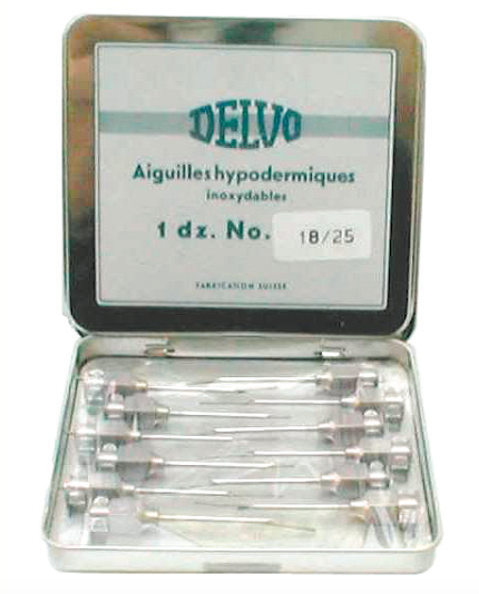Aiguilles Luer-Lock Delvo / Diam. 1mm / Long. 20mm