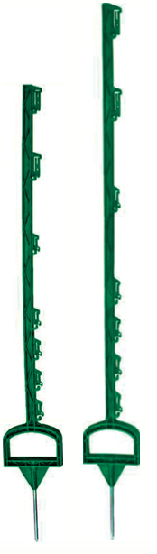 WZ 3000/110 VERT piquet en PVC de 165cm renforcé en fibre de verre