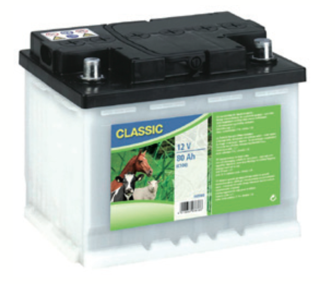 Batterie de transport compacte 12 Volt mouillée, 80 Ah