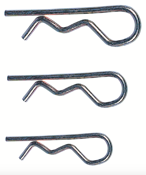 Goupille simple, clips à ressort 2mm diamètre