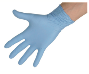 Photo de Gants Nitrile jetable - XL - court 24cm - épaisseur standard