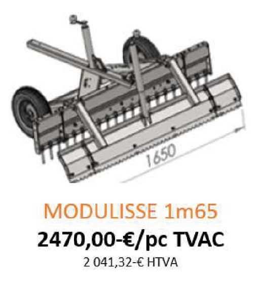 Herse Modulisse 1m65