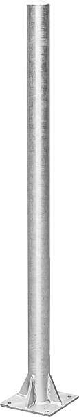 Photo de Poteau d=76 mm, L = 1,95 m, inox