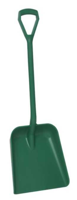 Pelle manche droit, 346 mm, Vert