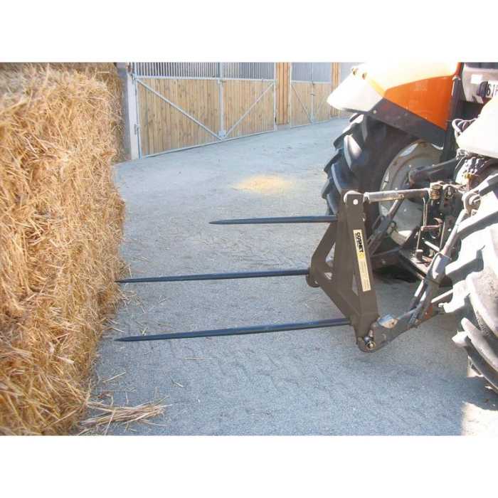 Pique-bottes 3 dents diam. 40mm - modèle 800kg
