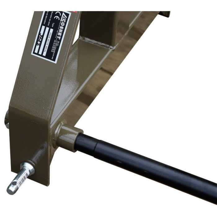 Pique-bottes 3 dents diam. 40mm - modèle 800kg