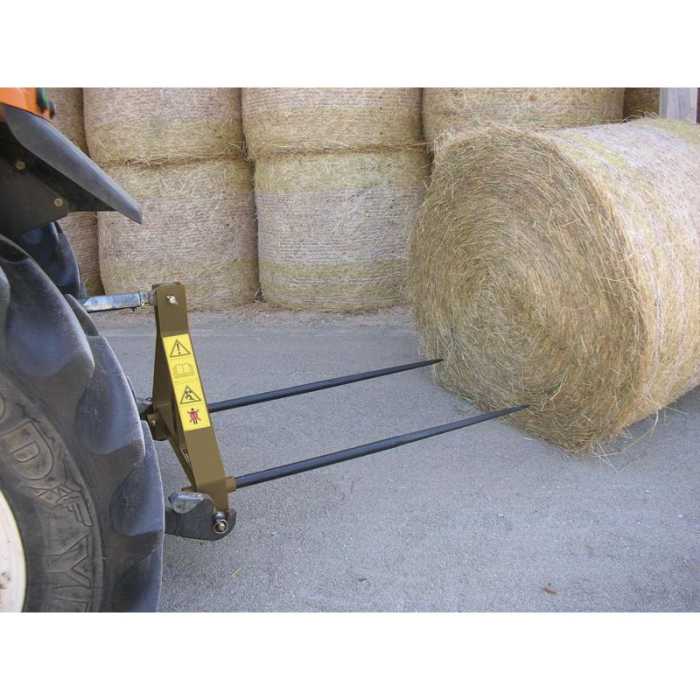 Pique-bottes 2 dents diam. 40mm - modèle 500kg