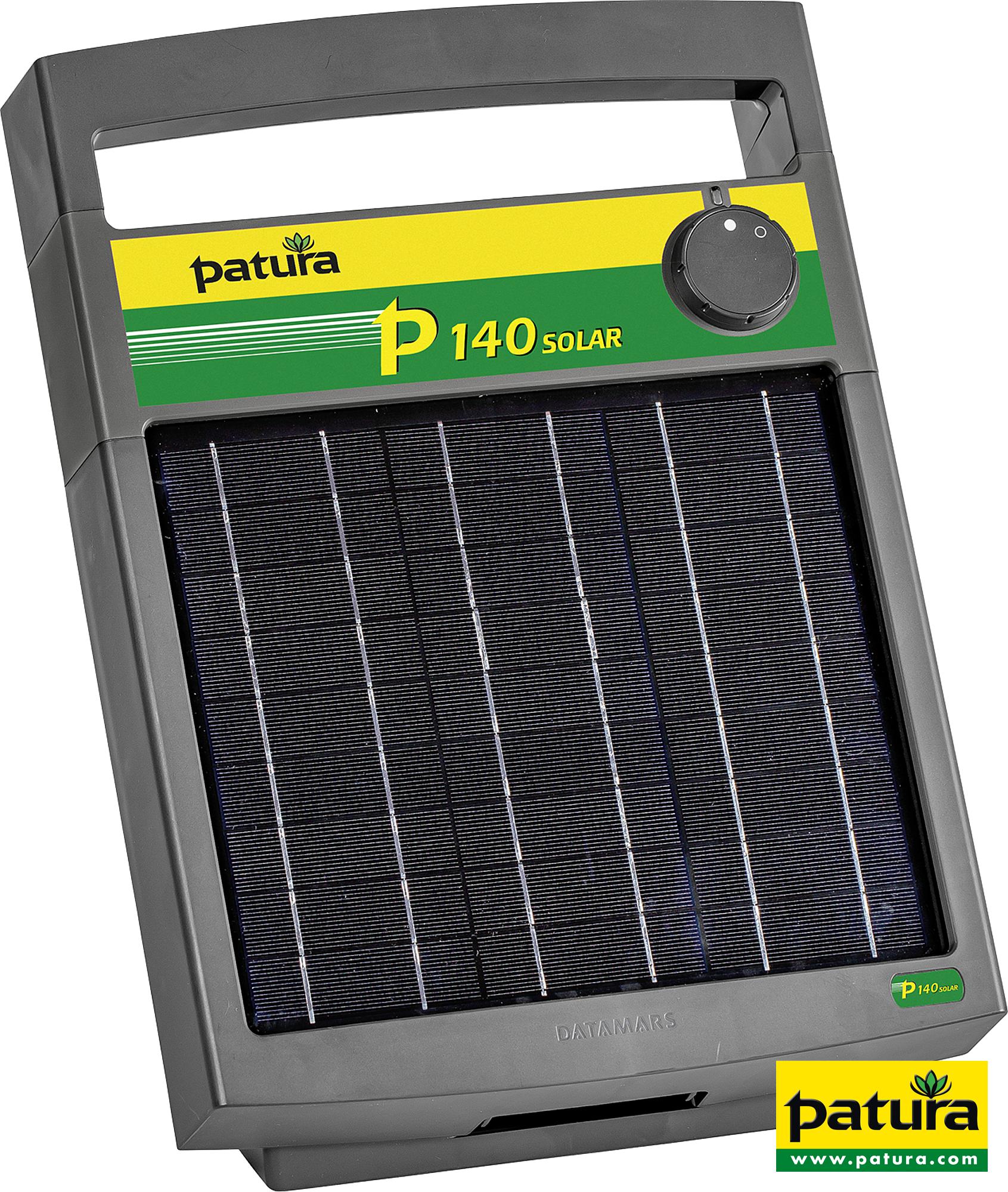 Photo de P140 Solar Electrificateur avec module solaire 9,6 W, batterie 12V/7Ah