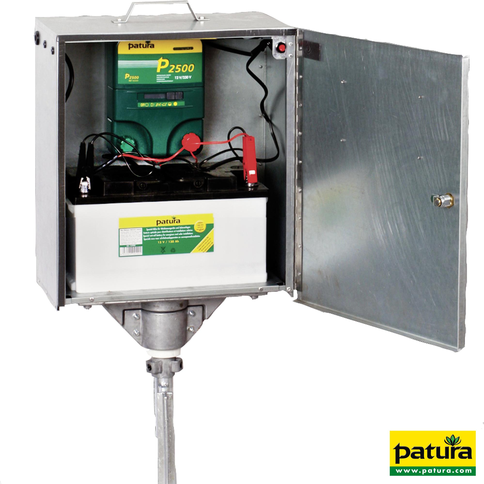 Photo de P2500, Electrificateur multifonctions 230V/12V avec boitier antivol et terre