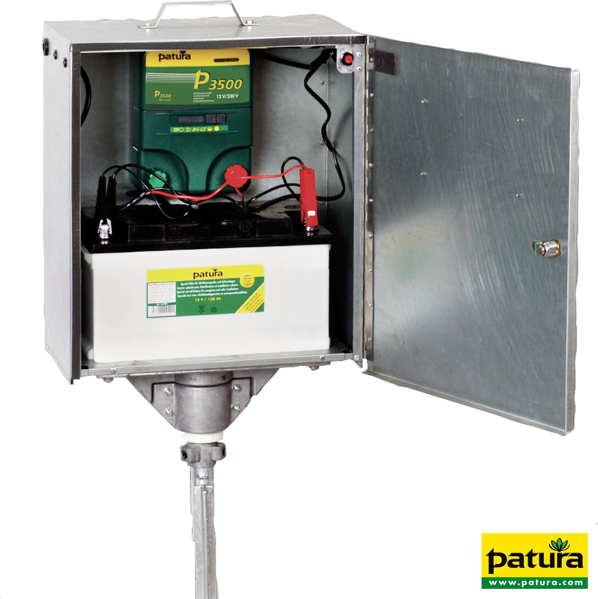 Photo de P3500, Electrificateur multifonctions 230V/12V avec boitier antivol et terre