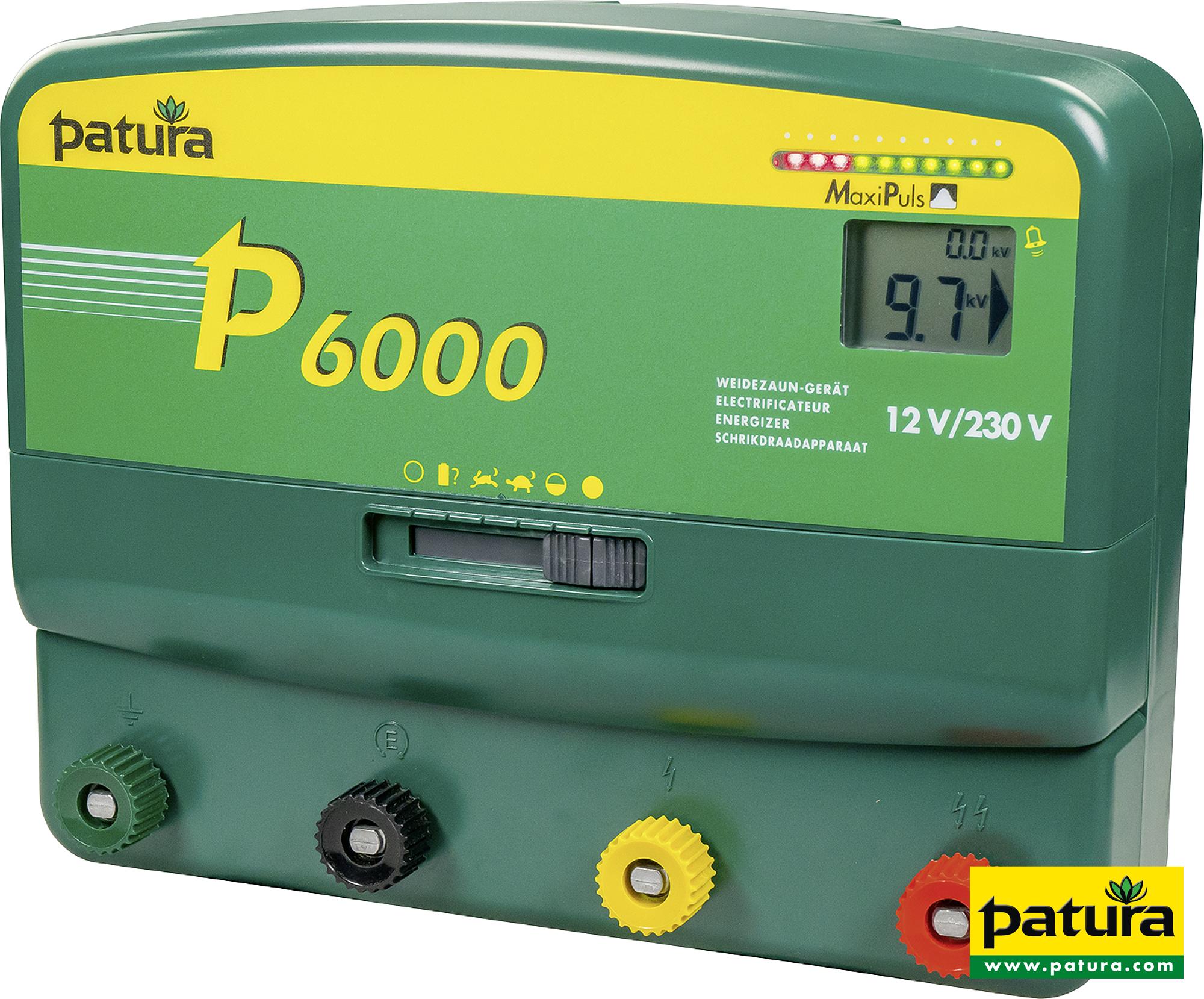 Photo de P6000, électrificateur multifonctions 230V / 12V, avec technologie MaxiPuls