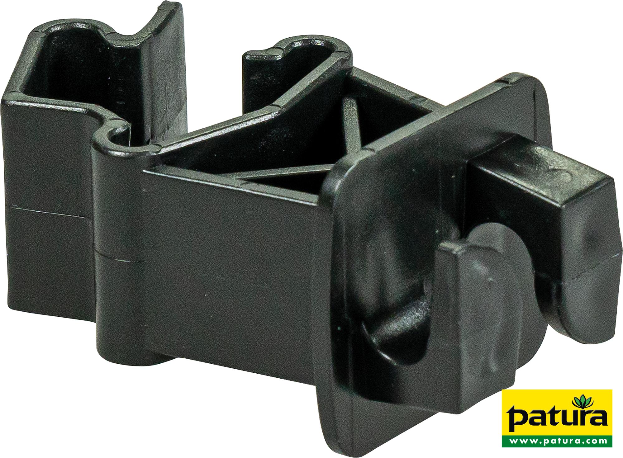 Photo de Isolateur standard noir pour piquet T (les 25)