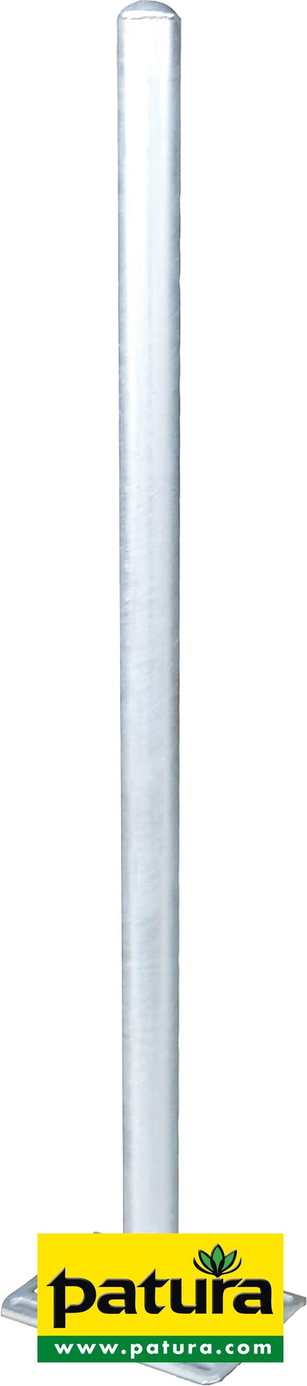 Photo de Poteau d=76 mm, L=1,65 m avec platine pour caillebotis