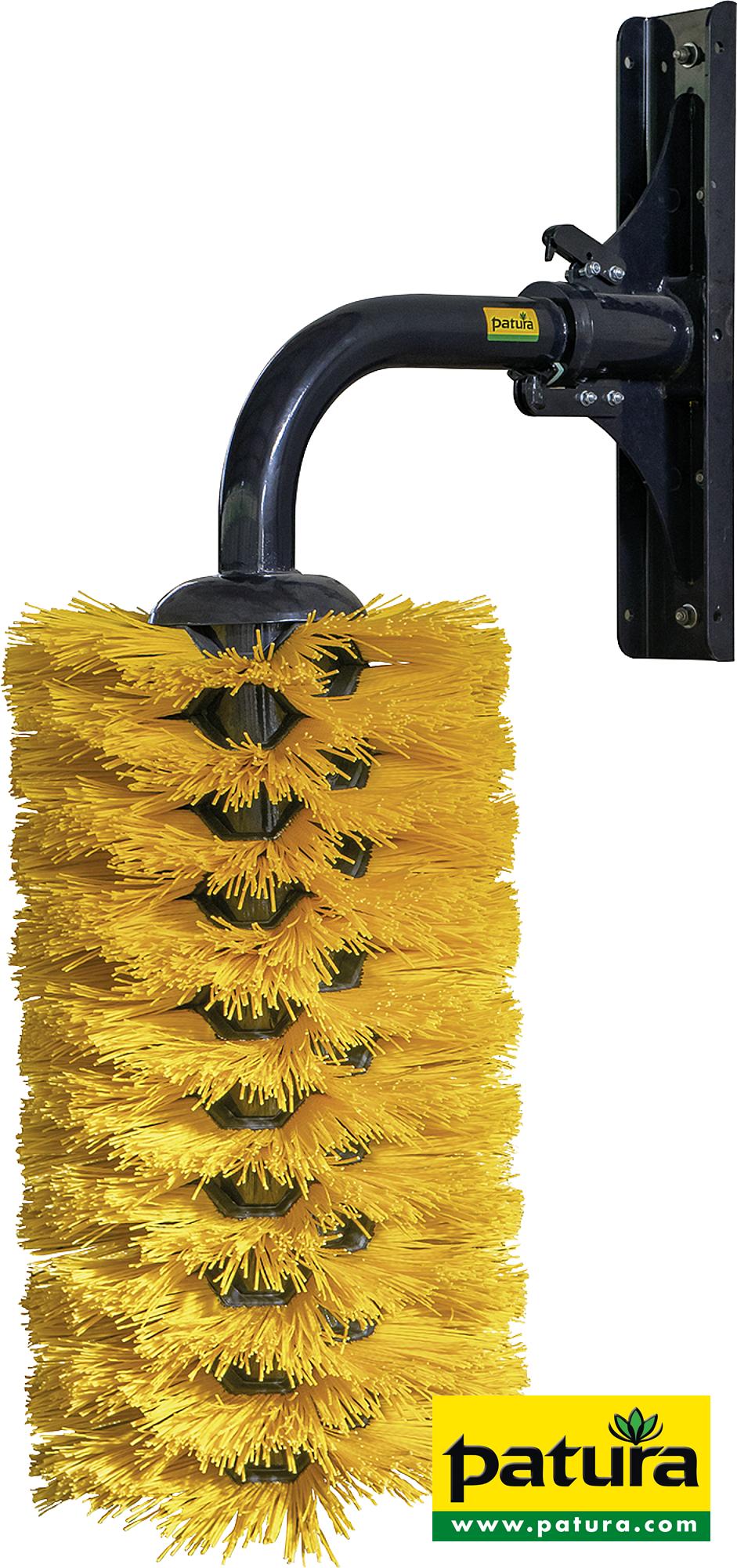 Photo de Brosse pivotante MAXI pour vaches et taureaux (L 155 cm, poids 60 kg)