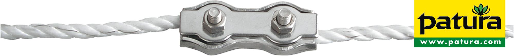 Photo de Raccord de jonction cordes en inox pour cordes jusqu'à 6 mm , les 10
