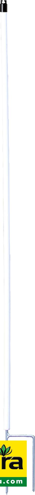 Photo de Piquet en plastique, rond d= 19 mm, hauteur 1,46 m (cloture 0,85 m), pointe
