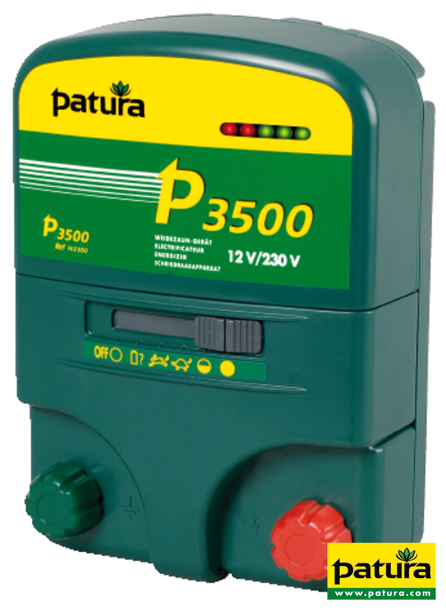 Photo de P3500, Electrificateur multifonction sur secteur 230 V et batterie 12V