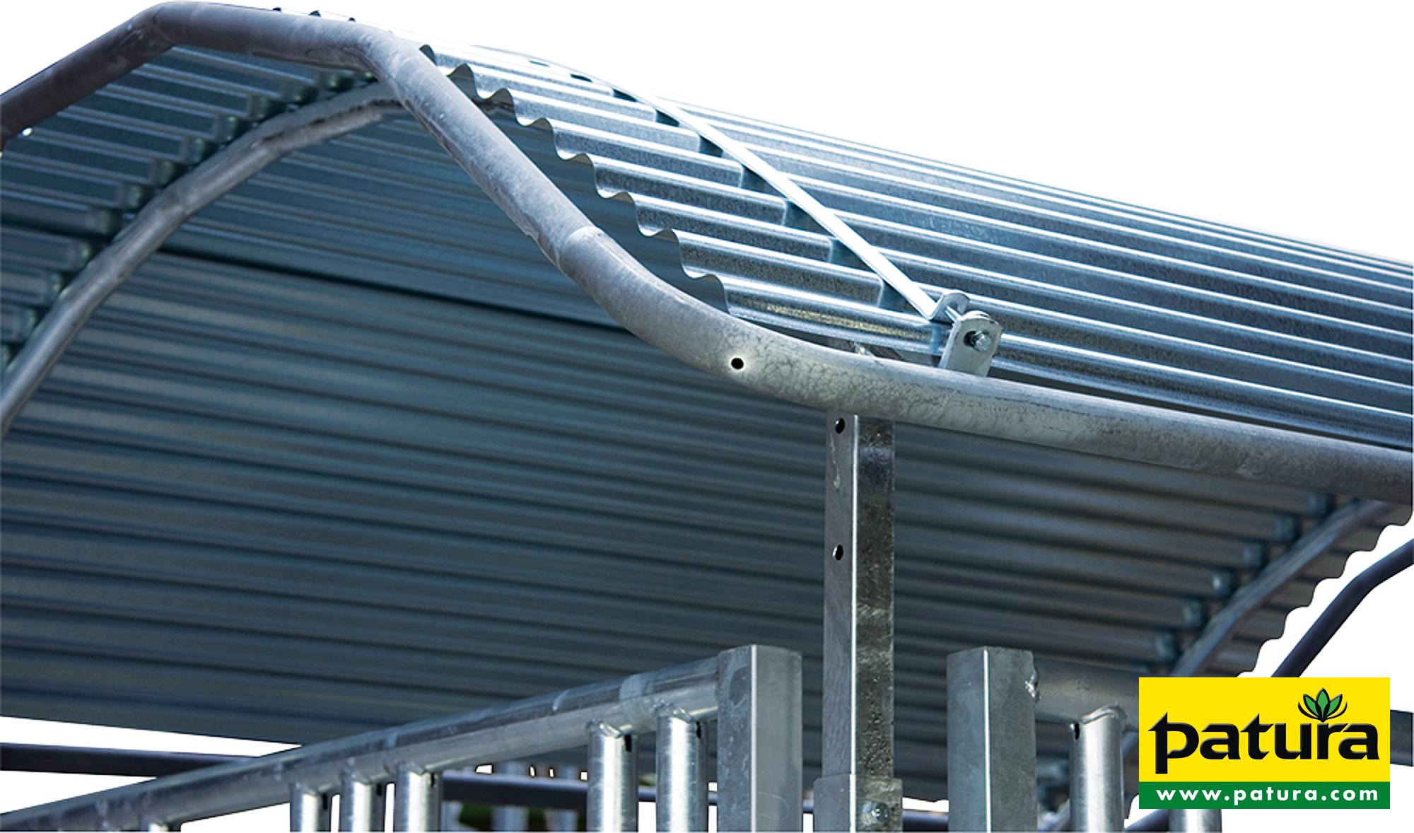 Photo de Protection toit complète pour râteliers Pro 2,00 x 2,05 m