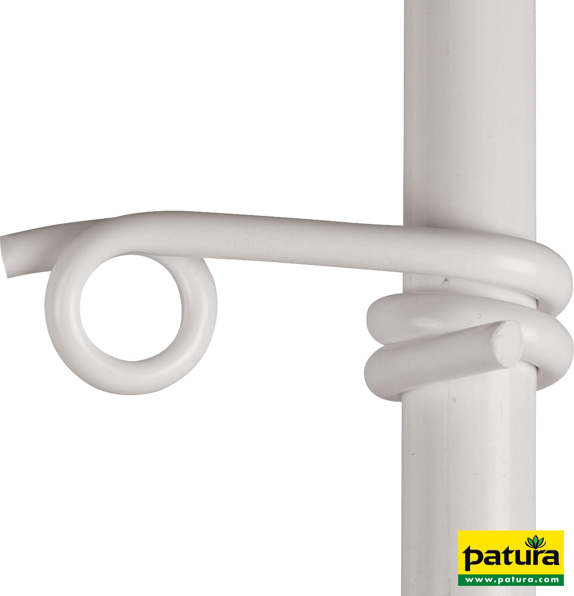 Photo de Isolateur queue de cochon pour fils élec + cordes pour piquets d=12mm (x25)