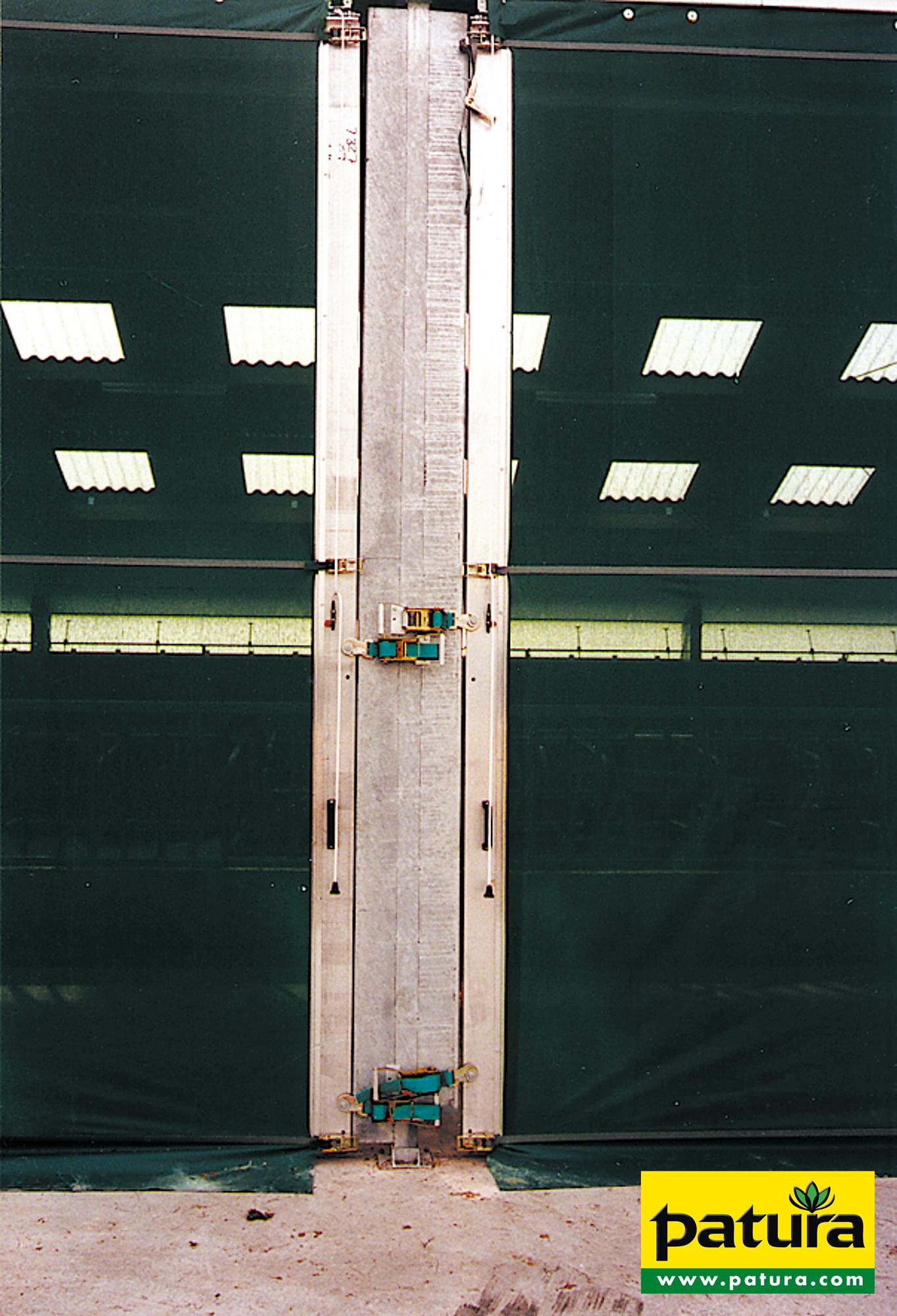 Photo de 2ème poteau coulissant pour rideau jusqu'à 5 m de haut